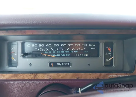 1993 Chevrolet Caprice Classic из США, поврежденный, VIN 1G1BL53E6PR102051